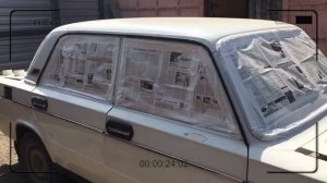 ВАЗ 2106|ПОКРАСКА АВТО С БАЛОНЧИКА|МАШИНА КАК С ЗАВОДА!