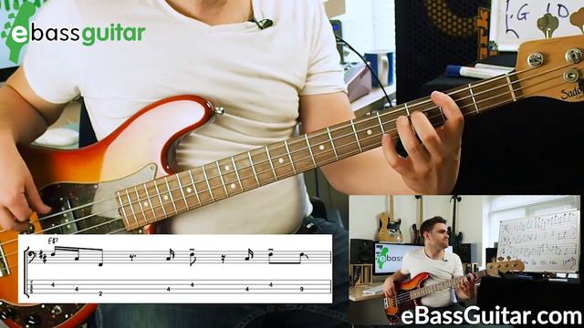 How to Play Hotel California On The Bass Guitar - Part Two смотреть онлайн