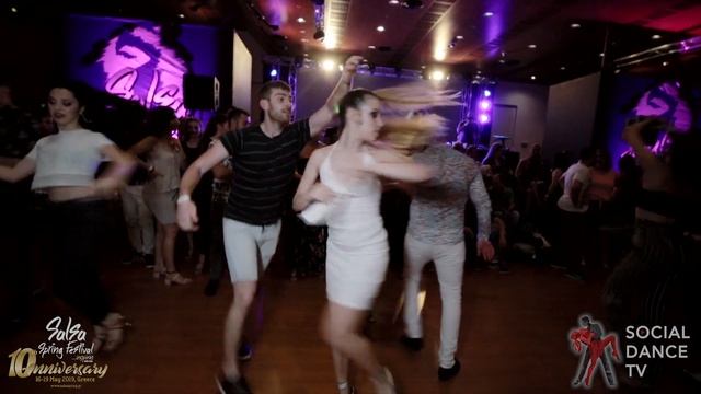 Sofia Roussou & Xristos Despis social dancing@10th Anniversary SSF 2019, Greece смотреть онлайн