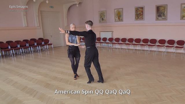 Jive Advanced Basic Choreography 1 of 4 - Simple Spin смотреть онлайн