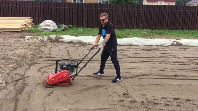 Устройство песчаной подушки для монолитной плиты смотреть онлайн