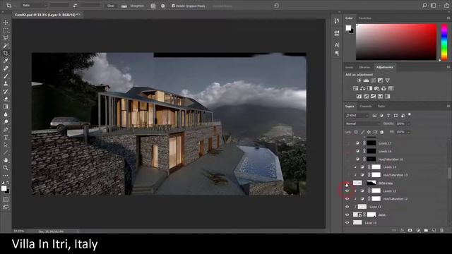 Photoshop Post Production | Architecture Visualization Render v.6 | PSD Available!! смотреть онлайн