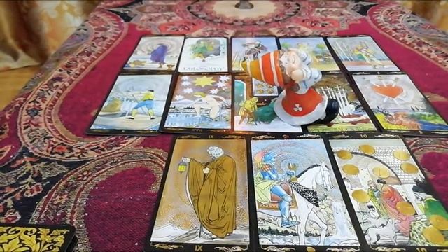 Гадание Колесо судьбы: "Разговор с Ангелом хранителем." смотреть онлайн