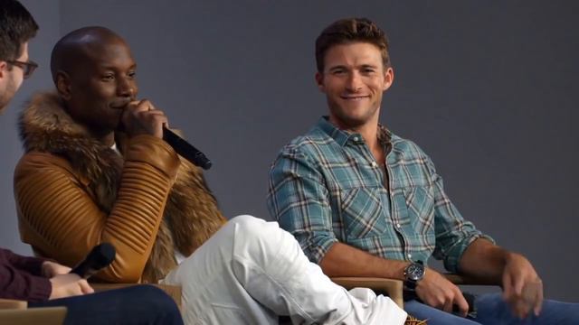 Scott Eastwood & Tyrese Gibson Interview Fast & Furious | "The Fate of the Furious" Q&A Discussion смотреть онлайн