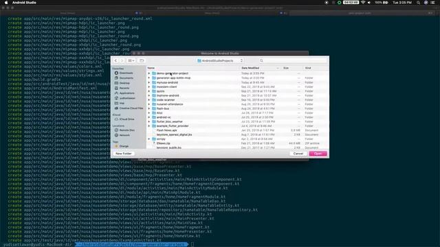 How to Use Generator App Kotlin Android MVP смотреть онлайн