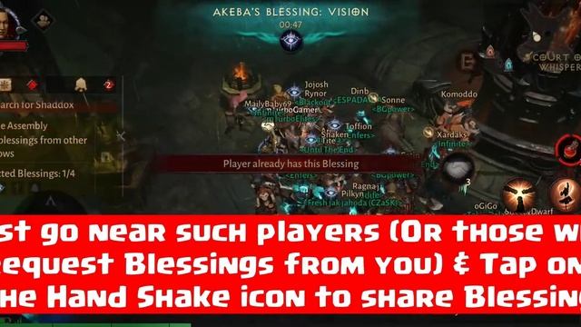 Diablo Immortal Shadow Assembly Guide (How To Know Time & Get Akeba's Blessing)! смотреть онлайн