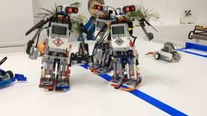 Роботы гуманоиды, которые ходят и разговаривают  LEGO Mindstorms EV3