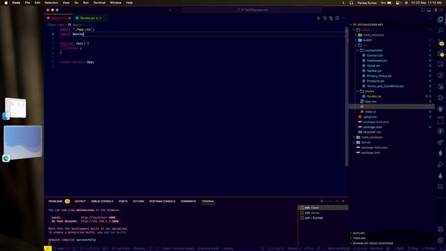 Easy React Routing Tutorial | React Router Dom | Latest v6 смотреть онлайн