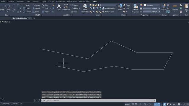 How to Draw a Polyline in AutoCAD l Polyline in AutoCAD l AutoCAD Tutorials by CAD Studio смотреть онлайн