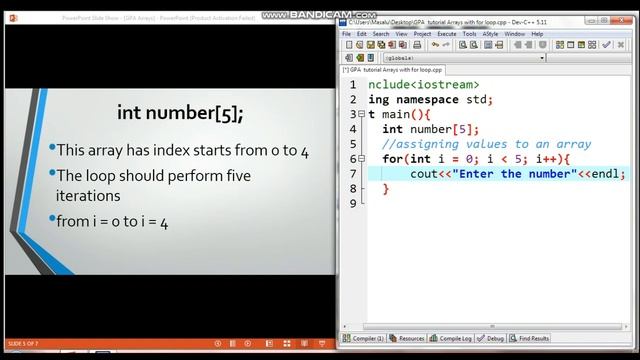 Module 4: Arrays with for loop смотреть онлайн