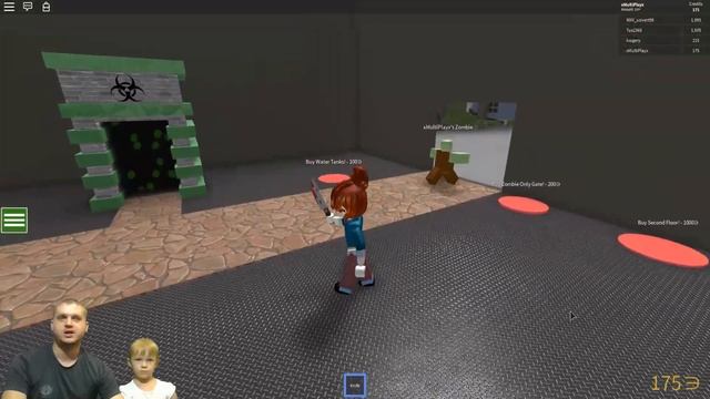 По Всюду ЗОМБИ Как СБЕЖАТЬ От СЮДА Зомби Апокалипсис в ROBLOX смотреть онлайн