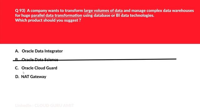 1Z0-1094-23 Cloud Database 2023 Migration and Integration Professional Practice Questions : Part 10 смотреть онлайн