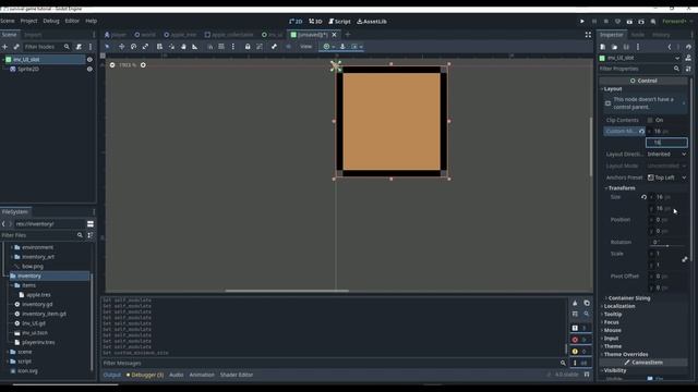 How to Create a INVENTORY in Godot 4 (step by step) смотреть онлайн