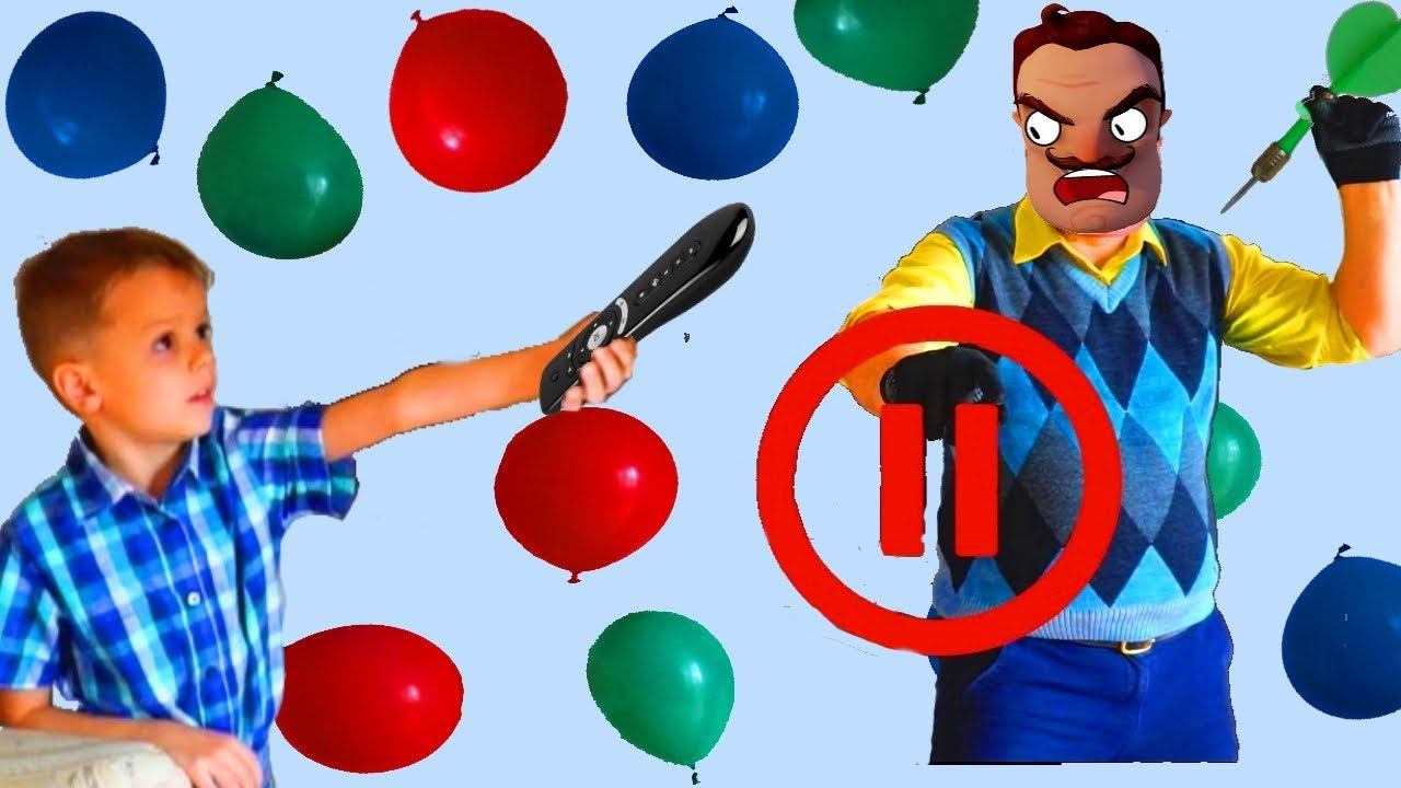 ЧЕЛЛЕНДЖ Пауза Мы против ПРИВЕТ СОСЕДА Hello Neighbor Challenge смотреть онлайн