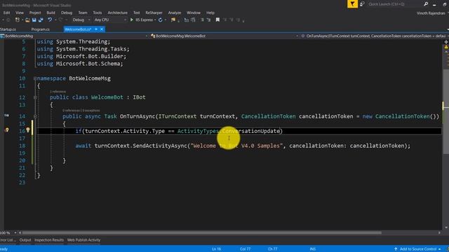 Initially why Bot emulator is displaying the same message twice смотреть онлайн