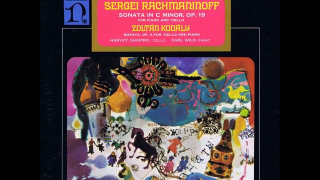 Rachmaninoff Cello Sonata -- Harvey Shapiro/Earl Wild смотреть онлайн