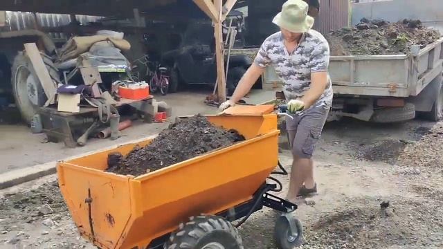 Испытание электрического мини-думпера смотреть онлайн