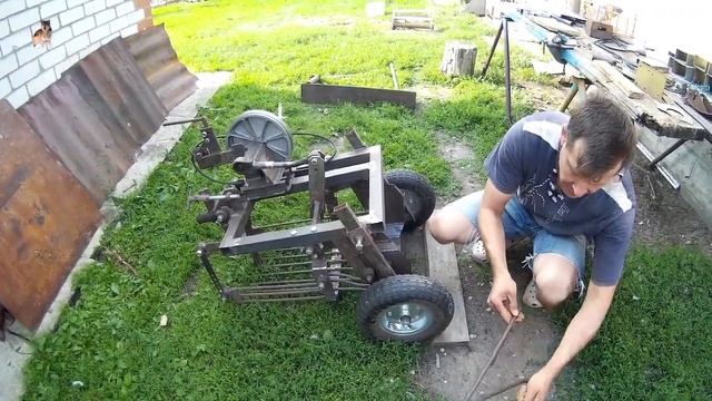 Доработка грохотной картофелекопалки... смотреть онлайн