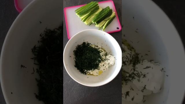 Tzatzíki. Дзадзики рецепт. смотреть онлайн