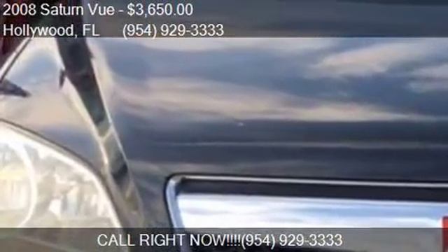 2008 Saturn Vue Red Line 4dr SUV for sale in Hollywood, FL 3 смотреть онлайн