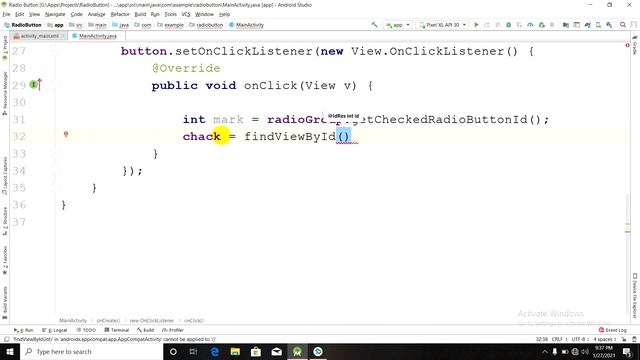 Radio Button (Part_2) In Android Studio (Class_19) || App Development Bangla Tutorial 2021 смотреть онлайн