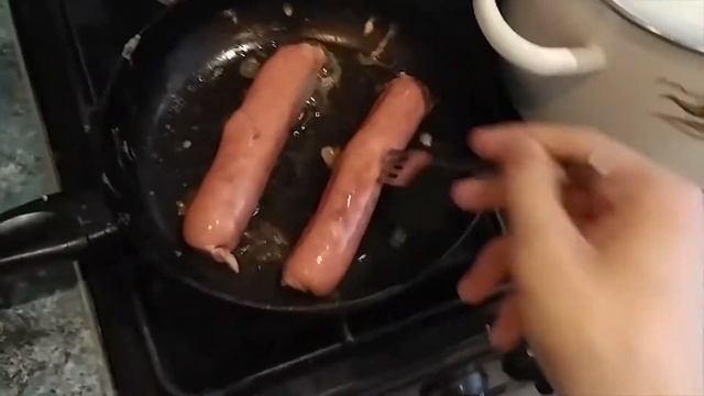 КУПАТЫ СО СПАГЕТТИ LeshaTriceps купаты бомж обед кулинария смотреть онлайн