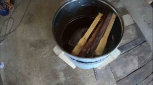 Паровая воскотопка из стиралки.