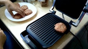 Котлеты на электрогриле. Вкусно! Быстро!