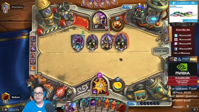 Hearthstone - Survivor Mode : Mage vs Priest смотреть онлайн