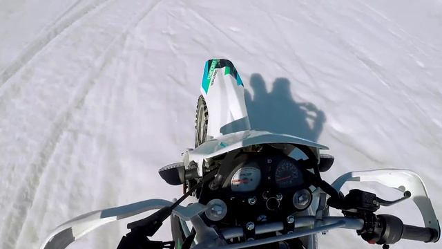 Racer Panther 250. Поедет ли по снегу? смотреть онлайн