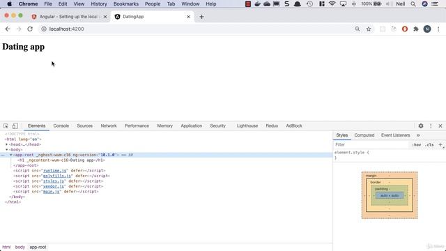 3 Running the angular project and reviewing the bootstrap of the app смотреть онлайн