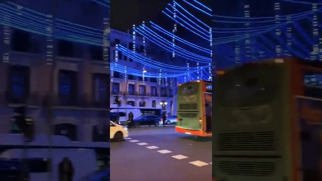 Madrid. Calle Alcala. Мадрид на Новый год. 2019-2020 смотреть онлайн