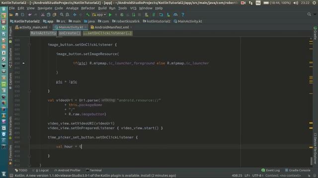Android Kotlin Usage Tutorial #034 - TimePicker смотреть онлайн