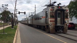 Street Running Trains, Michigan City Indiana Street Runner Trains! South Shore Line Railway & Amtra