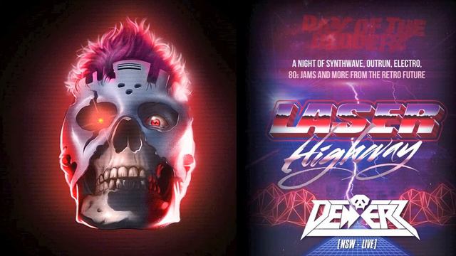 Day of the Dedderz | Laser Highway DJ Mix | Darkwave/ Synthwave/ Cyberpunk смотреть онлайн