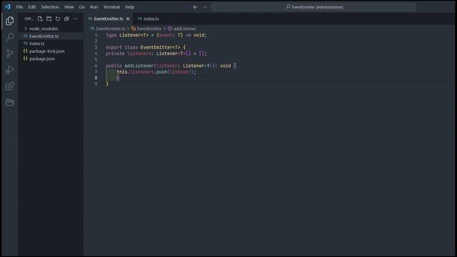 Event Emitter Typescript presentation смотреть онлайн