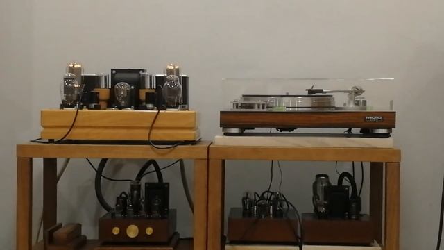 A Man and Woman, Tannoy Super Red Monitor 15, 845 tube SE amplifier смотреть онлайн