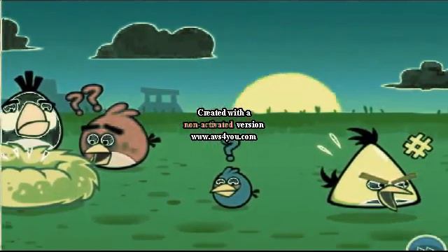 Angry Birds Poached Eggs Intro In New Years Effect смотреть онлайн