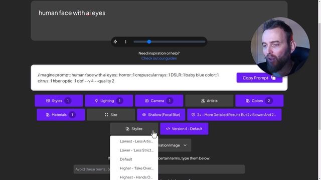 Midjourney Prompt Generator - Improve your AI Art! смотреть онлайн