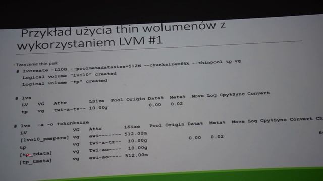 DevOps Day - LVM thin provisioning in theory and practice смотреть онлайн