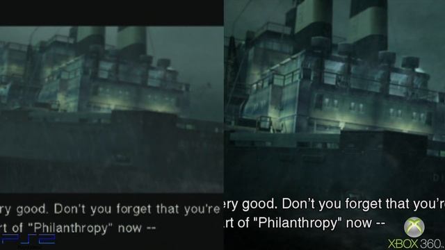 Metal Gear Solid 2 | Sony Playstation 2 vs Xbox 360 | HD Collection vs Original release смотреть онлайн