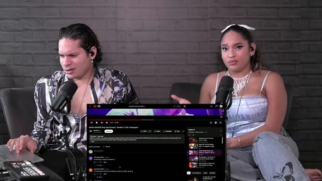 INDIA RAPS! Waleska & Efra react to AIGIRI NANDINI [Hip Hop Version] - Brodha V LIVE смотреть онлайн