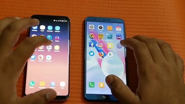 Huawei honor 9 lite vs Samsung galaxy s8 - Speed Test and Multitasking!!Surprising results. смотреть онлайн
