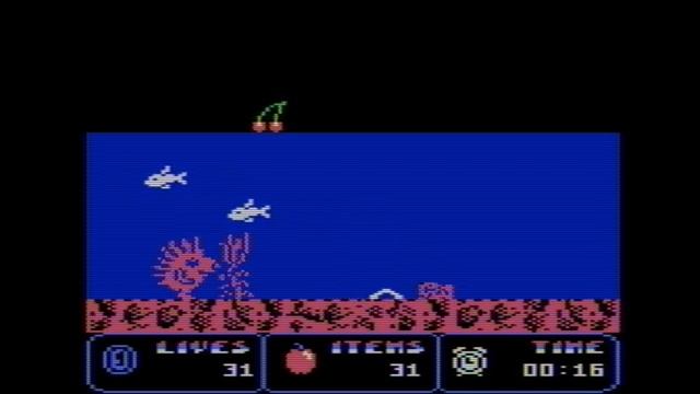 Spiky Harold Atari XL/XE Full Game смотреть онлайн