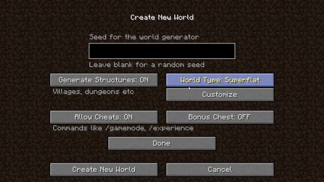 How to make a custom flat world in Minecraft JAVA edition смотреть онлайн