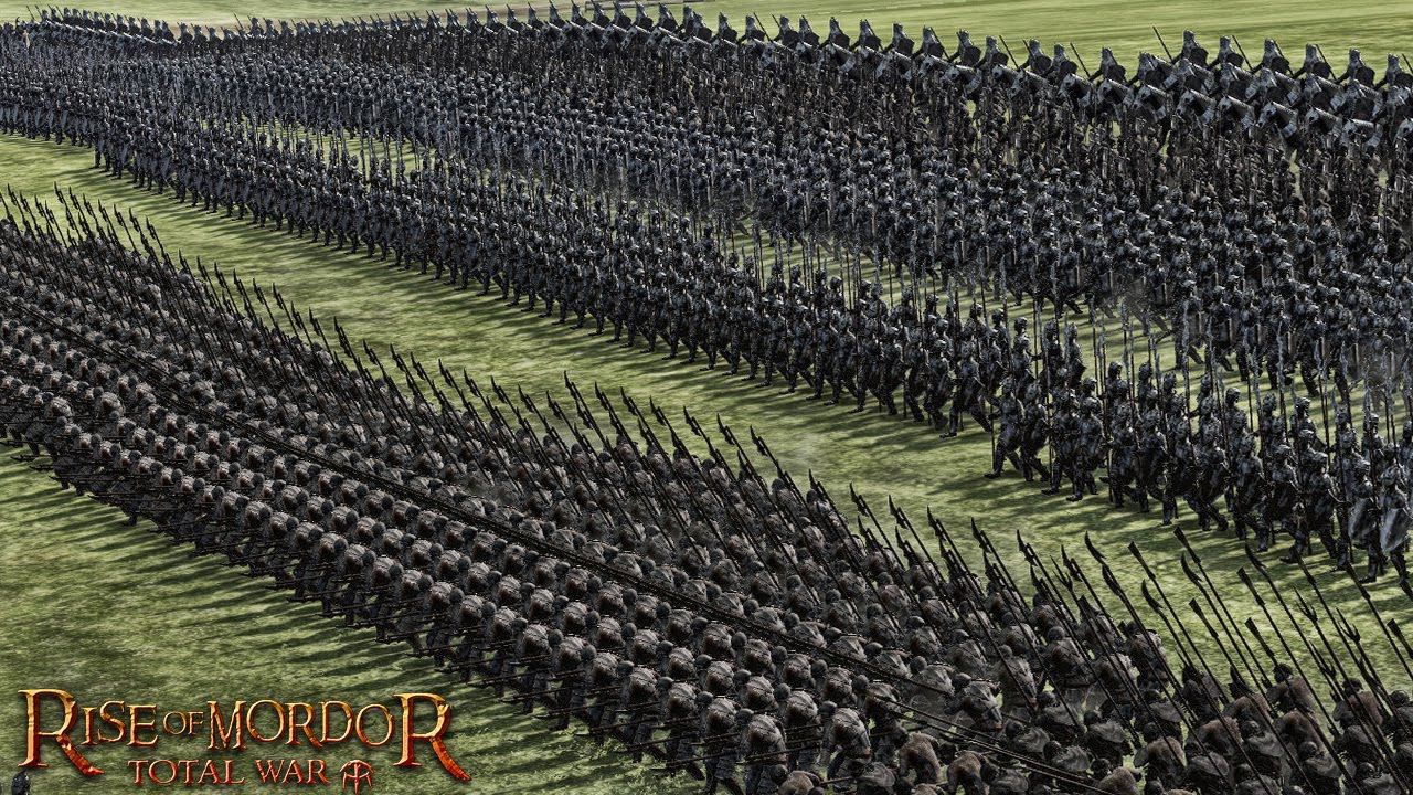 Выстоит ли Гондор и Рохан Против Великой Армии Орков Саурона!? - Rise Of Mordor смотреть онлайн