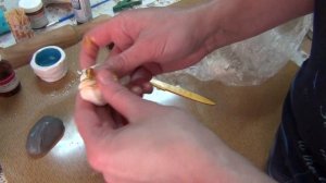 Создание массы для лепки (холодного фарфора) без варки в домашних условиях, лепка бусин из него