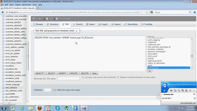 how delete data's on php my admin смотреть онлайн