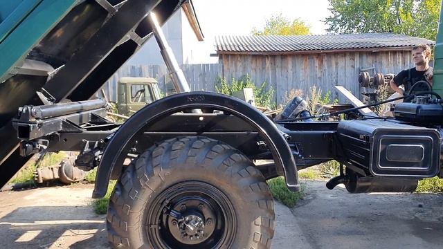 Кузов самосвал своими руками на Дизельный Газ 66 Часть 1. смотреть онлайн