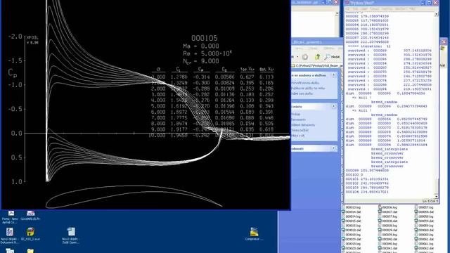 Xfoil & Python: optimization of airfoil by genetic algorithm :) смотреть онлайн